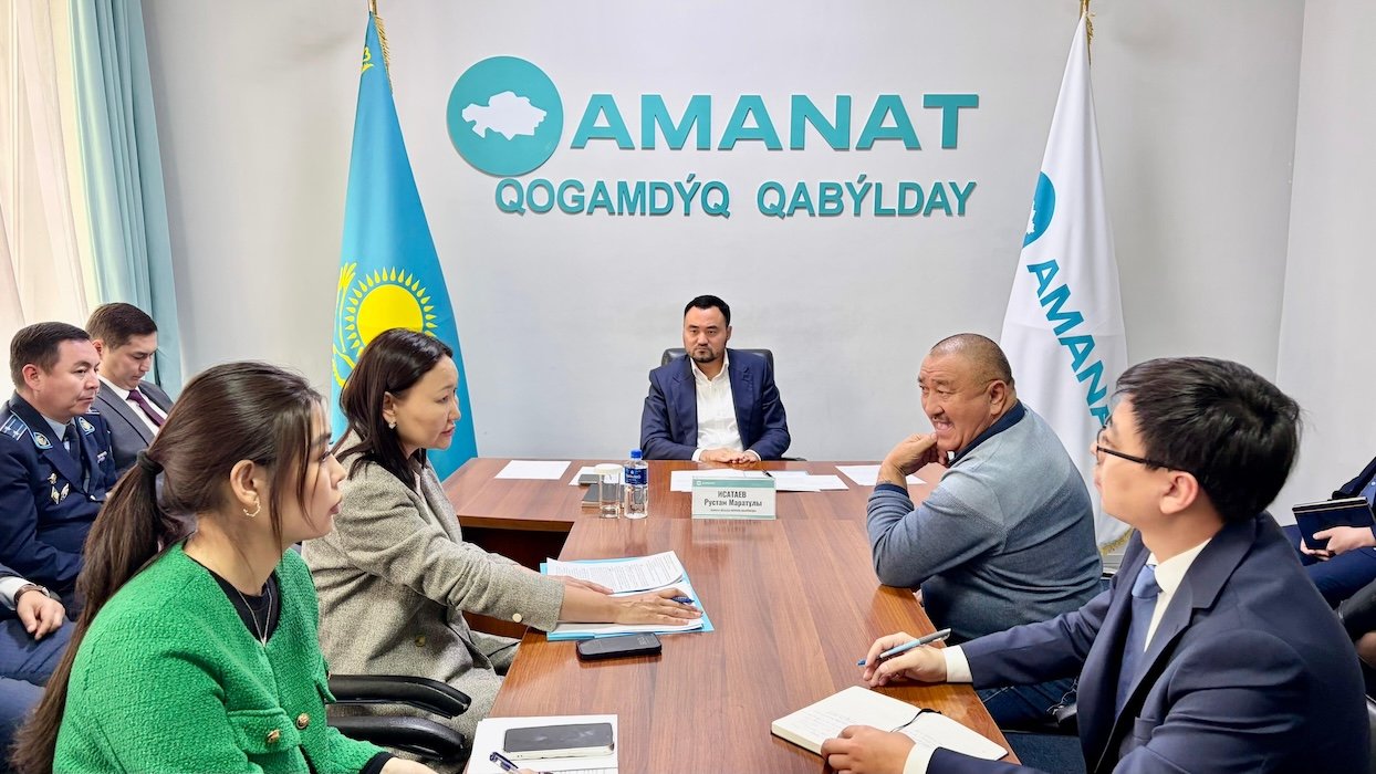 Фото: пресс-служба партии "AMANAT"