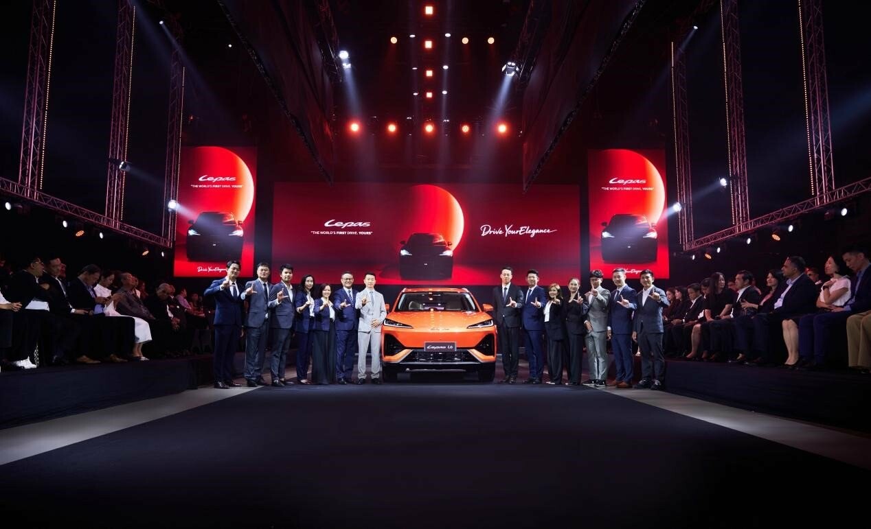 Сурет 1: Тайландтағы LEPAS L6 EV таныстырылымы